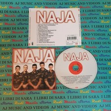 CD*SOUNDTRACK NAJA 1998 Vasco Rossi Mau Litfiba Posse Vivaldi no vhs dvd (OST6)