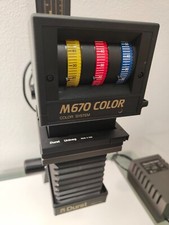 Ingranditore fotografico Durst M670 COLOR - set completo di timer  trasformatore
