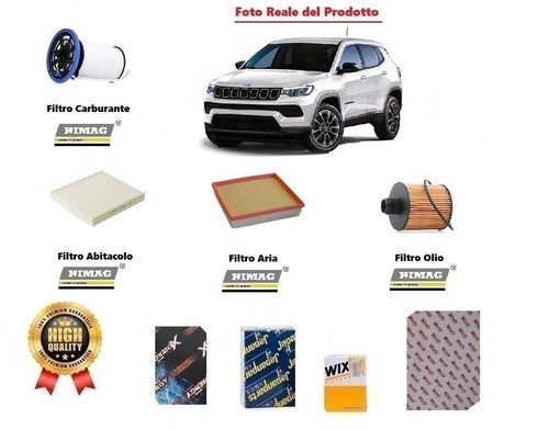 Kit filtri tagliando per jeep - filtri,