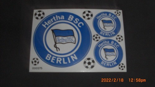 Hertha bsc berlin - hertha, aufkleber