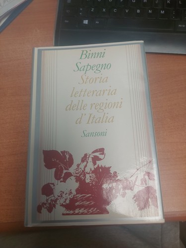 Libro storia letteraria - storia,