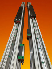 Guide Lineari HIWIN Professionali 4x HGR15/20C Corsa 1520mm - CNC Automazione