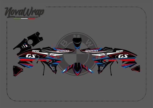 Kit grafiche adesivi per bmw - kit,