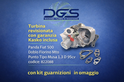 822088 turbina rigenerata - rigenerata, fiat