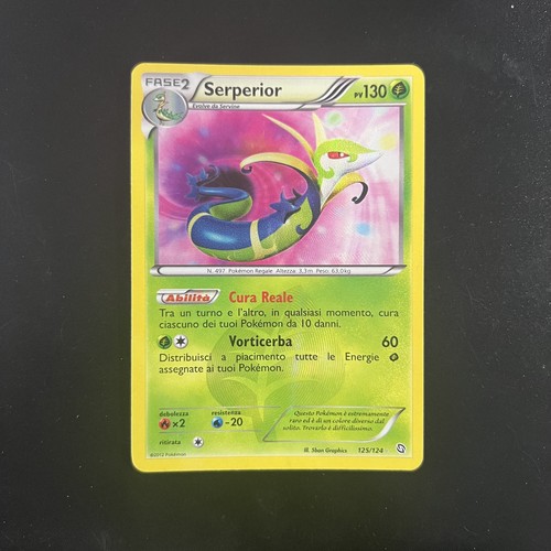 Pokemon card serperior - pokemon, 125/124
