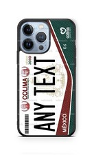 Custodia telefono Messico Colima 2010 targhette targa personalizzate per IPHONE SAMSUNG