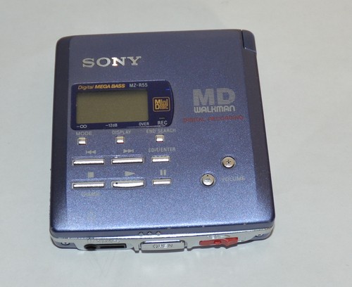 Sony r55 walkman lettore - mz-r55, md