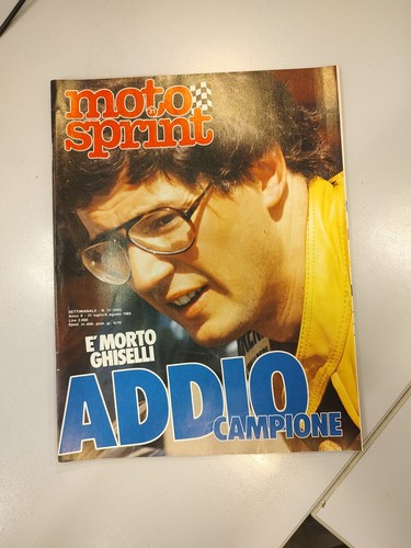 Moto sprint anno - sprint, 1985