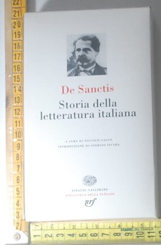 Sanctis storia della - sanctis,
