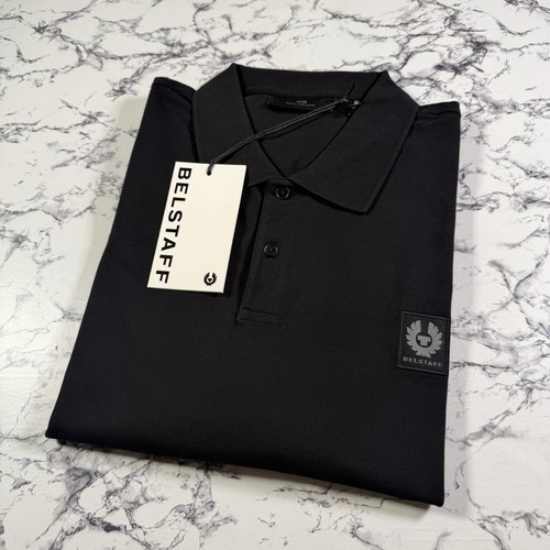 Polo uomo belstaff nera - uomo,