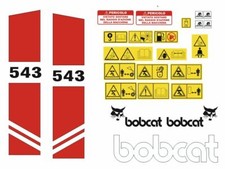 Bobcat 543 decalcomanie