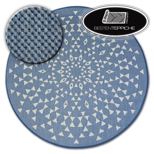 Moderno agave blu - blu, crema