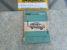 Fiat 500 Giardiniera - catalogo parti di ricambio