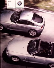 EE3016 Brochure BMW Z4 Coupé Roadster E85 E86 01/2007 French Français France