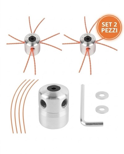 2pz testina decespugliatore - testina,