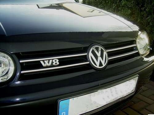 Golf griglia cromata - vw,