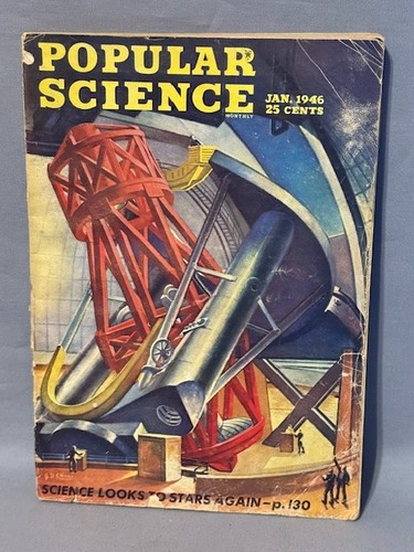 Vintage 1946 popular science - vintage,
