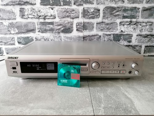 Sony mds je510 minidisc deck - sony,