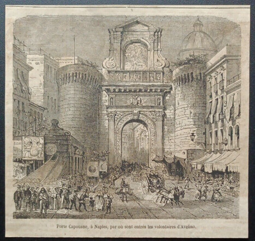Napoli porta capuana regno - porta,