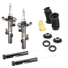 Kit 4 Ammortizzatori con tamponi e supporti Anteriori Opel Astra H Zafira B