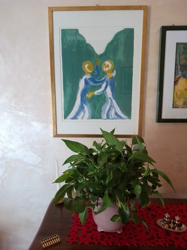 Quadro del pittore virgilio - quadro,