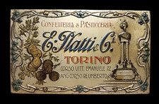 Antica Rara Scatola Latta