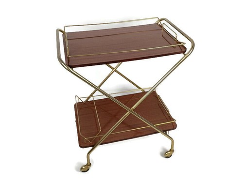 Foldable bar cart kitchen - foldable,