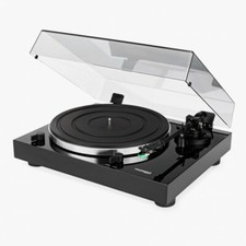 THORENS TD 202 BLACK GLOSS GIRADISCHI MANUALE TELAIO RIGIDO  GARANZIA UFFICIALE