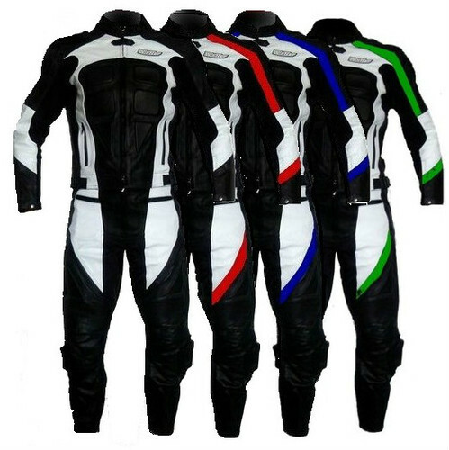 Tuta moto pelle divisibile - , 2