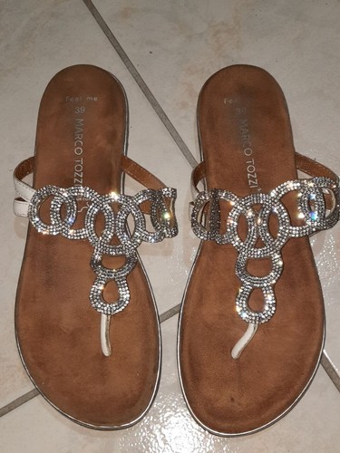 Infradito gioiello con strass