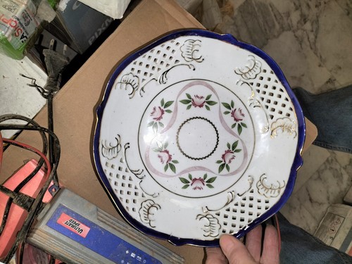 Antiquariato vintage piatto - antiquariato,