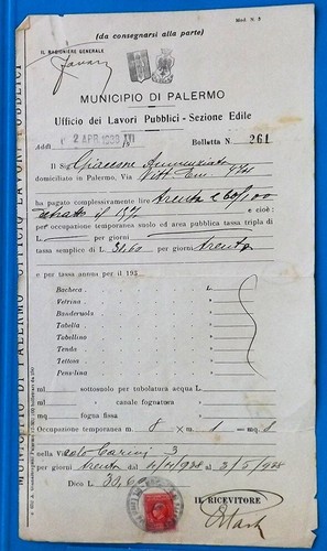 Municipio palermo ufficio - -,