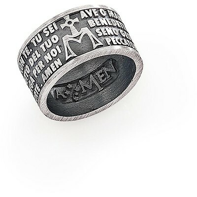 Anello amen argento - anello,