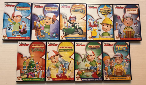 Manny tuttofare dvd - tuttofare, disney