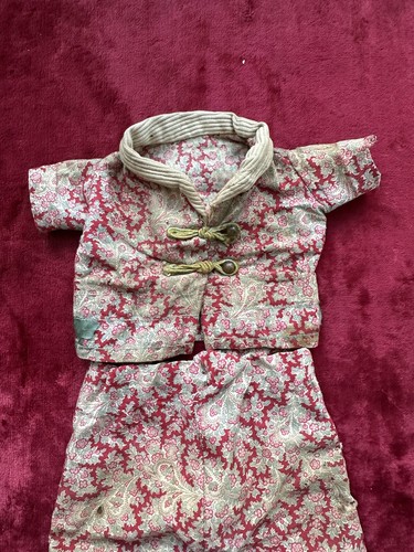 Ensemble ancien tenue poupée - ensemble,