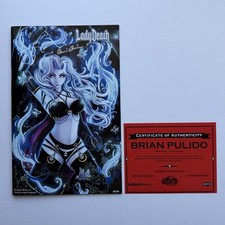 Coffin Lady Death Dragon Wars #1 Violet Jewel Edition 22/69 Firmato da Pulido