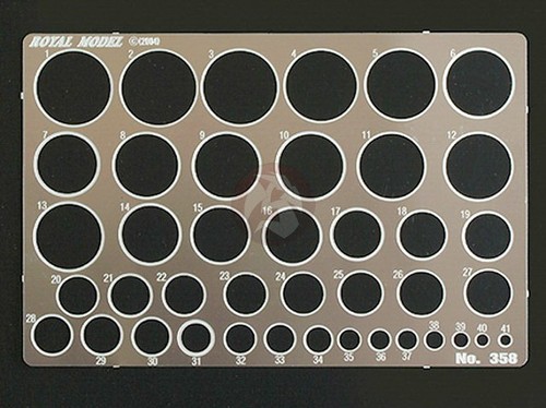 Modello stencil vernice