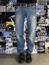 Roy Rogers WHISKY Taglia 45/31 Jeans Uomo Vintage President Denim Light Wash