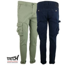 Pantaloni Cargo Uomo con