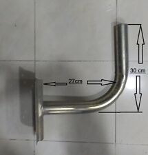 Supporto a muro zincato curvo per antenne TV - parabole - WI FI 27cm