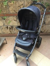 Trio Peg Perego Book 51S blu completo con supporto navicella usato pochissimo