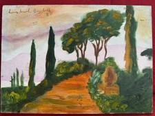 WINSTON CHURCHILL dipinto olio