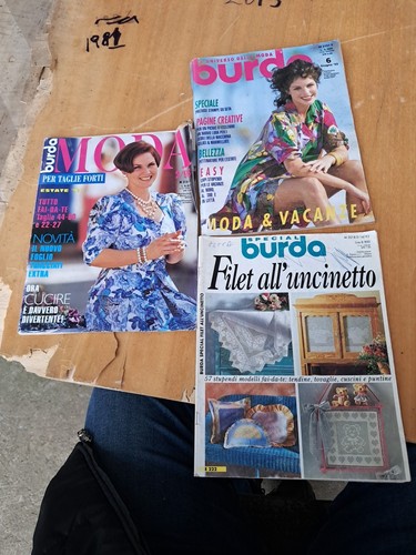 Rivista burda 1993 pezzi - 3,