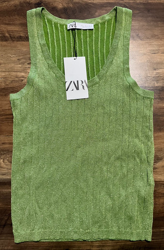 Canotta donna smanicata zara - canotta,