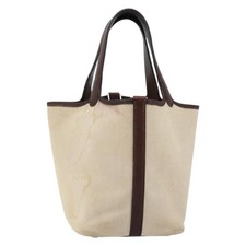 Borsa HERMES Toile H Picotin