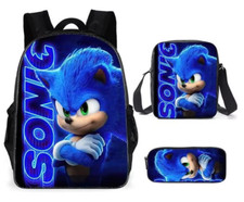 Zaino Scuola Sonic Set 3