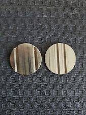 100 gettoni metallici Calcio Balilla/biliardino, quattro gole, diametro mm. 28.