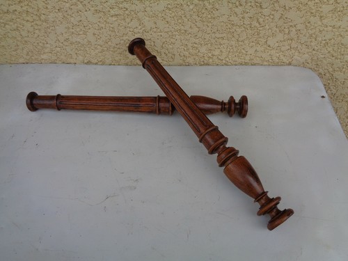 Antiche colonne legno turned - 2,