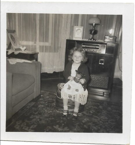 Foto vintage ragazza che tiene - ragazza,