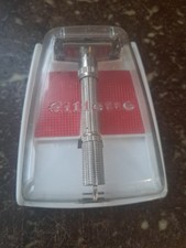 Rasoio Vintage Gillette Slim Regolabile L1 * 1966 * Pulito Bello * Fatboy * USA *